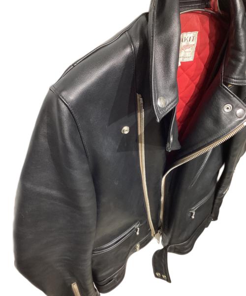 Lewis Leathers（ルイスレザース）Lewis Leathers (ルイスレザース) 441 サイクロン ライダースジャケット ブラック サイズ:36の古着・服飾アイテム