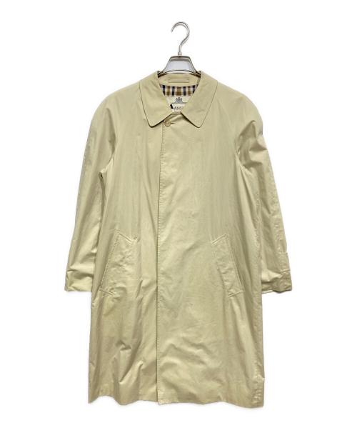 Aquascutum（アクアスキュータム）Aquascutum (アクアスキュータム) コート ベージュ サイズ:記載なしの古着・服飾アイテム