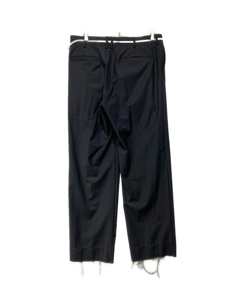 SIMPLYCOMPLICIATED（シンプリーコンプリケイテッド）SIMPLYCOMPLICIATED (シンプリーコンプリケイテッド) marbelt trousers SCPT-TWTC ブラック サイズ:3の古着・服飾アイテム