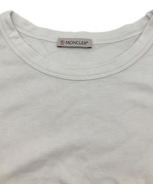 MONCLER（モンクレール）MONCLER (モンクレール) MAGLIA T-SHIRT F10918C70710 ホワイト サイズ:Mの古着・服飾アイテム