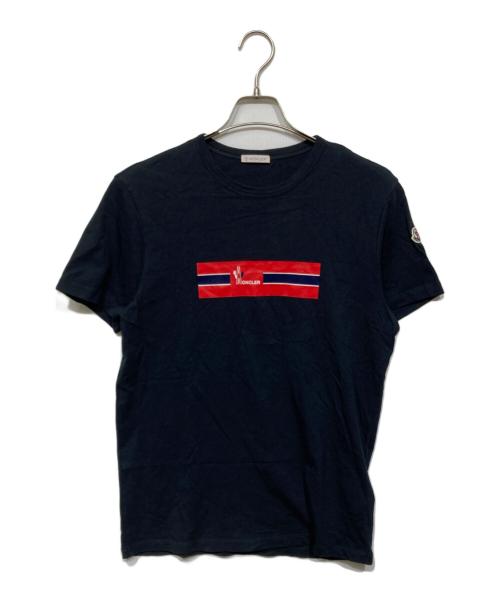 MONCLER（モンクレール）MONCLER (モンクレール) MAGLIA T-SHIRT D20918037150 ブラック サイズ:Mの古着・服飾アイテム