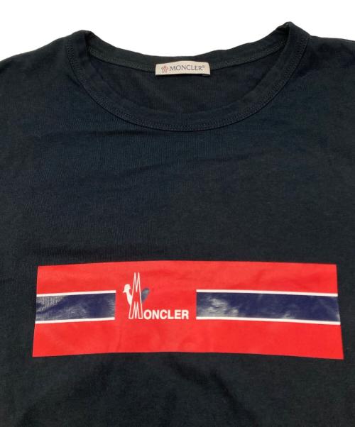 MONCLER（モンクレール）MONCLER (モンクレール) MAGLIA T-SHIRT D20918037150 ブラック サイズ:Mの古着・服飾アイテム