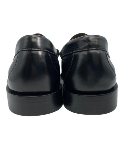 G.H.BASS（ジーエイチバス）G.H.BASS (ジーエイチバス) LARSON  コインローファー ブラック サイズ:US7の古着・服飾アイテム