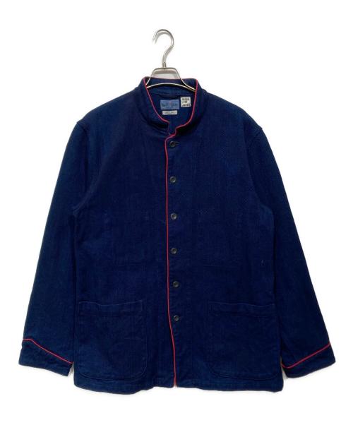 BLUE BLUE（ブルーブルー）BLUE BLUE (ブルーブルー) 刺し子 カバーオール　700077-208 インディゴ サイズ:4の古着・服飾アイテム