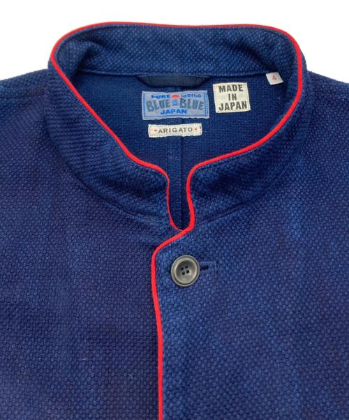 BLUE BLUE（ブルーブルー）BLUE BLUE (ブルーブルー) 刺し子 カバーオール　700077-208 インディゴ サイズ:4の古着・服飾アイテム