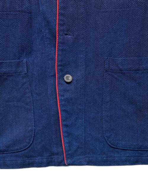 BLUE BLUE（ブルーブルー）BLUE BLUE (ブルーブルー) 刺し子 カバーオール　700077-208 インディゴ サイズ:4の古着・服飾アイテム