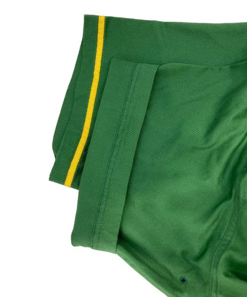 whitesville（ホワイツビル）whitesville (ホワイツビル) COTTON TWILL BASEBALL SHIRT グリーン×イエロー サイズ:Lの古着・服飾アイテム
