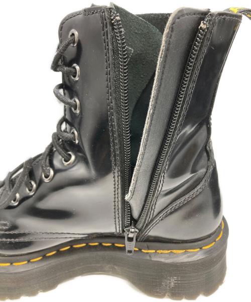 Dr.Martens（ドクターマーチン）Dr.Martens (ドクターマーチン) JADON 8ホールブーツ ブラック サイズ:UK 5の古着・服飾アイテム