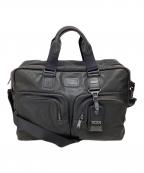 TUMIトゥミ）の古着「ブラボー オールレザー 2WAYバッグ」｜ブラック