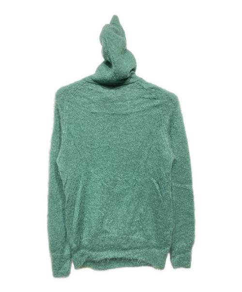 AURALEE（オーラリー）AURALEE (オーラリー) BRUSHED SUPER KID MOHAIR KNIT P O PARKA グリーン サイズ:4の古着・服飾アイテム