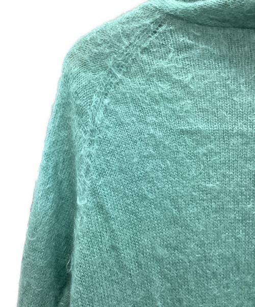 AURALEE（オーラリー）AURALEE (オーラリー) BRUSHED SUPER KID MOHAIR KNIT P O PARKA グリーン サイズ:4の古着・服飾アイテム