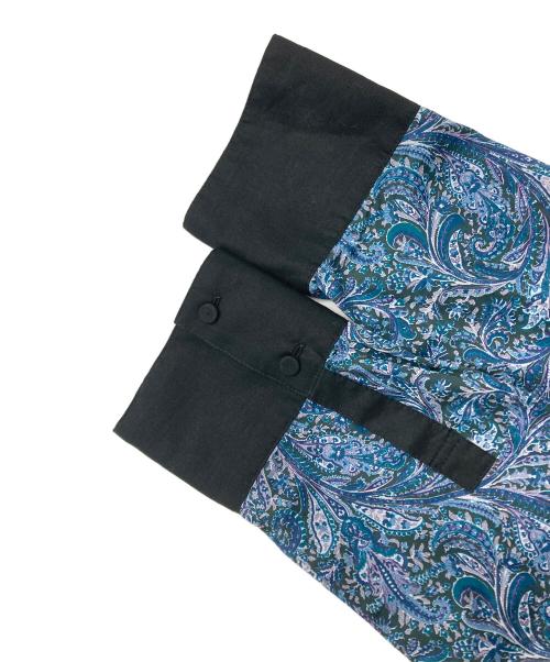 ADIEU TRISTESSE（アデュートリステス）ADIEU TRISTESSE (アデュートリステス) リバティプリントワンピース ブルー サイズ:不明 未使用品の古着・服飾アイテム