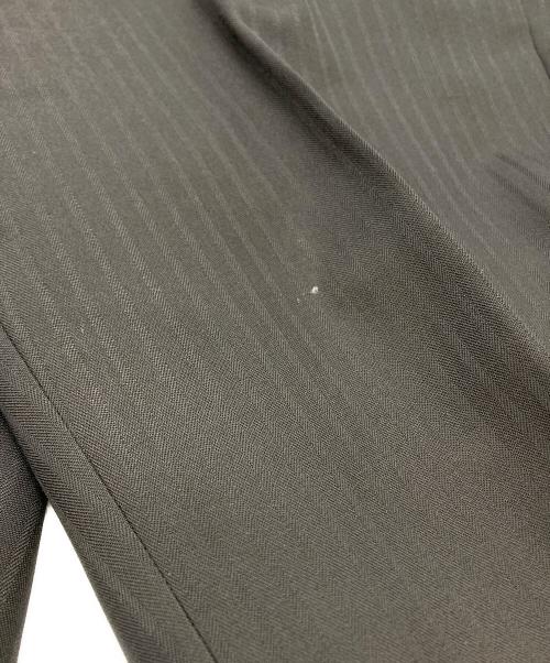 BURBERRY BLACK LABEL（バーバリーブラックレーベル）BURBERRY BLACK LABEL (バーバリーブラックレーベル) 3ピースストライプセットアップ ブラック サイズ:40の古着・服飾アイテム