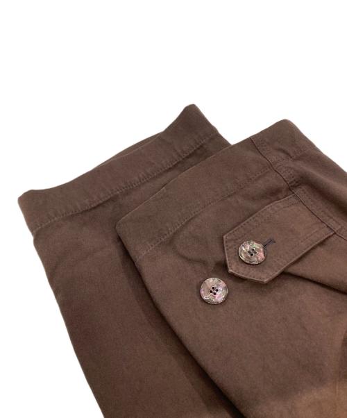 Acne studios（アクネ ストゥディオズ）Acne studios (アクネ ストゥディオズ) Belted Cotton Coat ブラウン サイズ:36の古着・服飾アイテム