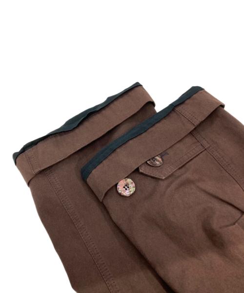 Acne studios（アクネ ストゥディオズ）Acne studios (アクネ ストゥディオズ) Belted Cotton Coat ブラウン サイズ:36の古着・服飾アイテム