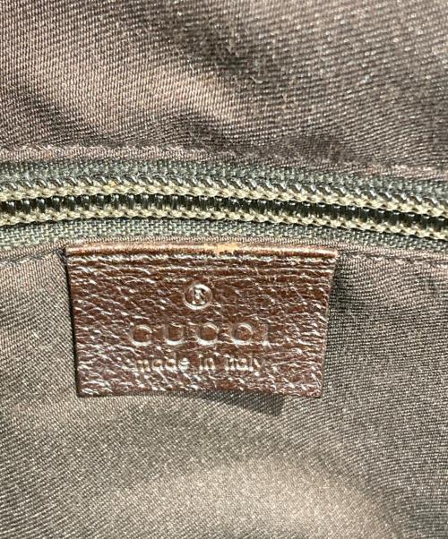GUCCI（グッチ）GUCCI (グッチ) GGキャンバスショルダーバッグ ベージュの古着・服飾アイテム