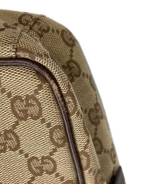GUCCI（グッチ）GUCCI (グッチ) GGキャンバスショルダーバッグ ベージュの古着・服飾アイテム
