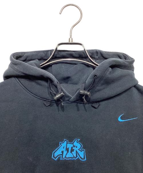 NIKE（ナイキ）NIKE (ナイキ) OFFWHITE (オフホワイト) FLC HOODIE BLACK ブラック サイズ:Lの古着・服飾アイテム