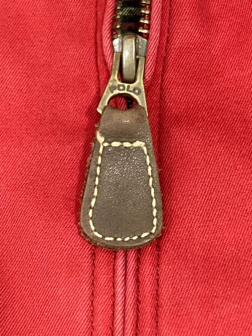 POLO RALPH LAUREN（ポロ・ラルフローレン）POLO RALPH LAUREN (ポロ・ラルフローレン) スイングトップ レッド サイズ:XLの古着・服飾アイテム