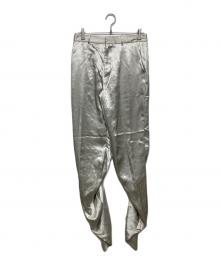 Y/PROJECT（ワイ プロジェクト）の古着「シルクスラックス」｜グレー