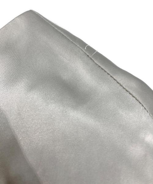 Y/PROJECT（ワイ プロジェクト）Y/PROJECT (ワイ プロジェクト) シルクスラックス グレー サイズ:38の古着・服飾アイテム