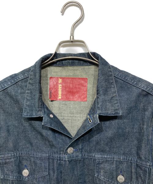JIL SANDER（ジルサンダー）JIL SANDER (ジルサンダー) デニムジャケット インディゴ サイズ:SMALLの古着・服飾アイテム