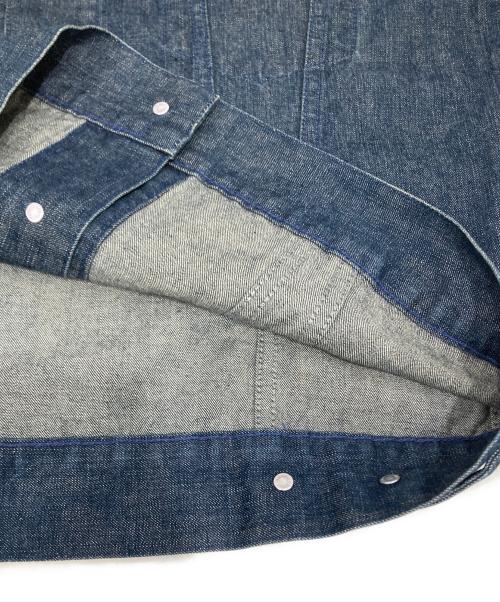 JIL SANDER（ジルサンダー）JIL SANDER (ジルサンダー) デニムジャケット インディゴ サイズ:SMALLの古着・服飾アイテム