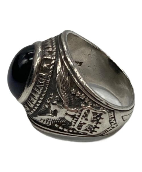 U.S.AIR FORCE（ユーエスエアフォース）U.S.AIR FORCE (ユーエスエアフォース) カレッジリング シルバー サイズ:１６号の古着・服飾アイテム