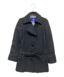 BURBERRY BLUE LABEL（バーバリー ブルー レーベル）の古着「シングルコート」｜ブラック