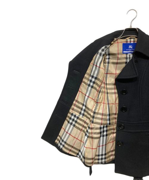 BURBERRY BLUE LABEL（バーバリー ブルー レーベル）BURBERRY BLUE LABEL (バーバリー ブルー レーベル) シングルコート ブラック サイズ:Mの古着・服飾アイテム
