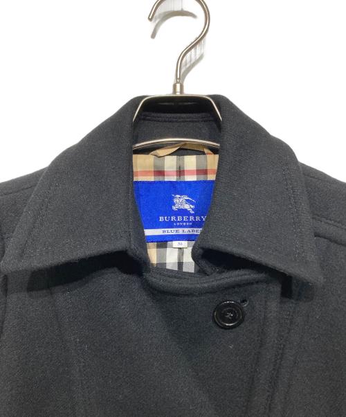 BURBERRY BLUE LABEL（バーバリー ブルー レーベル）BURBERRY BLUE LABEL (バーバリー ブルー レーベル) シングルコート ブラック サイズ:Mの古着・服飾アイテム