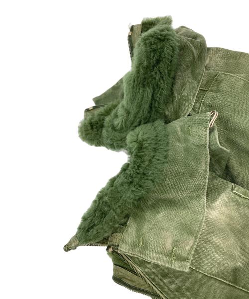 MILITARY（ミリタリー）MILITARY (ミリタリー) モーターサイクルパンツ オリーブ サイズ:不明の古着・服飾アイテム