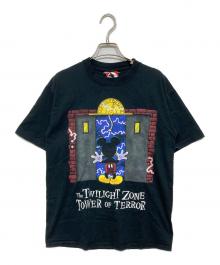 MICKEY.inc（ミッキー）の古着「プリントTシャツ」｜ブラック