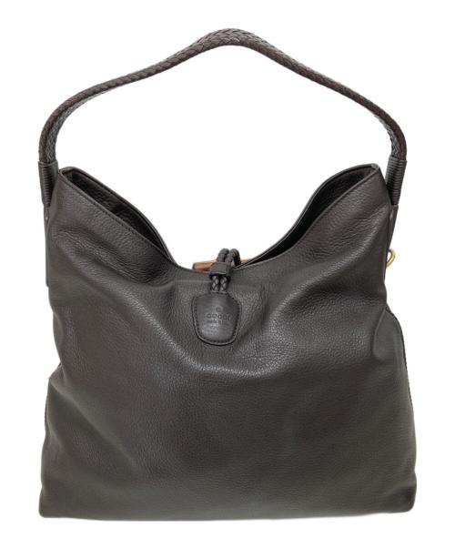 GUCCI（グッチ）GUCCI (グッチ) バンブートートバッグ ブラウンの古着・服飾アイテム