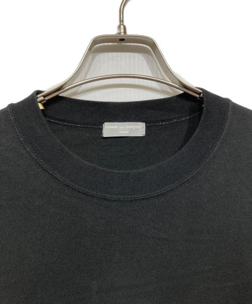 COMME des GARCONS HOMME（コムデギャルソン オム）COMME des GARCONS HOMME (コムデギャルソン オム) 異素材切替カットソー ブラック サイズ:記載なしの古着・服飾アイテム