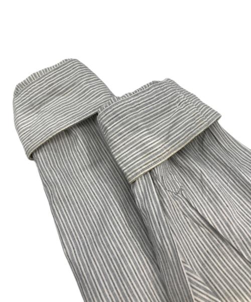 COMME des GARCONS HOMME（コムデギャルソン オム）COMME des GARCONS HOMME (コムデギャルソン オム) ラメストライプシャツ ネイビー サイズ:記載なしの古着・服飾アイテム