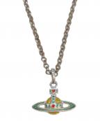 Vivienne Westwoodヴィヴィアンウエストウッド）の古着「エナメルオーブネックレス」｜シルバー