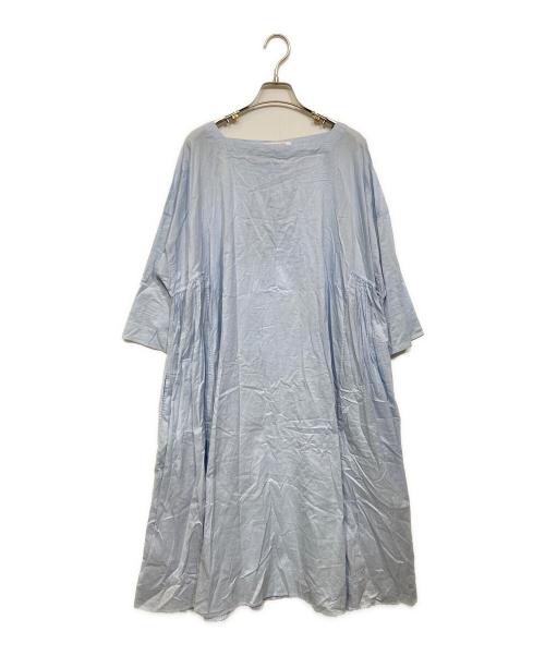 house of lotus（ハウスオブロータス）house of lotus (ハウスオブロータス) カディコットンワンピース ブルー サイズ:Mの古着・服飾アイテム