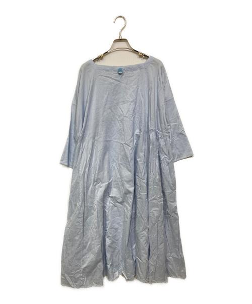 house of lotus（ハウスオブロータス）house of lotus (ハウスオブロータス) カディコットンワンピース ブルー サイズ:Mの古着・服飾アイテム