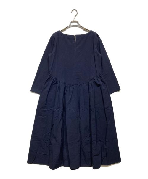 house of lotus（ハウスオブロータス）house of lotus (ハウスオブロータス) リネンブレンドワンピース ネイビー サイズ:Mの古着・服飾アイテム