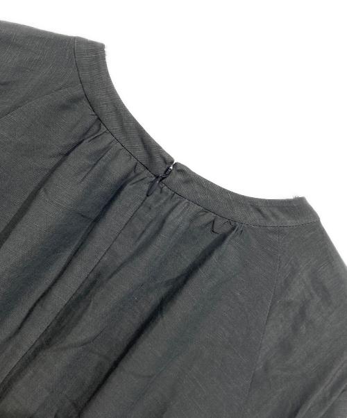 house of lotus（ハウスオブロータス）house of lotus (ハウスオブロータス) レーヨンリネンブレンドフリンジワンピース ブラック サイズ:Mの古着・服飾アイテム