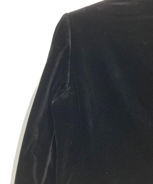 Yves Saint Laurent（イヴサンローラン）Yves Saint Laurent (イヴサンローラン) ベロアセットアップ ブラック サイズ:Mの古着・服飾アイテム