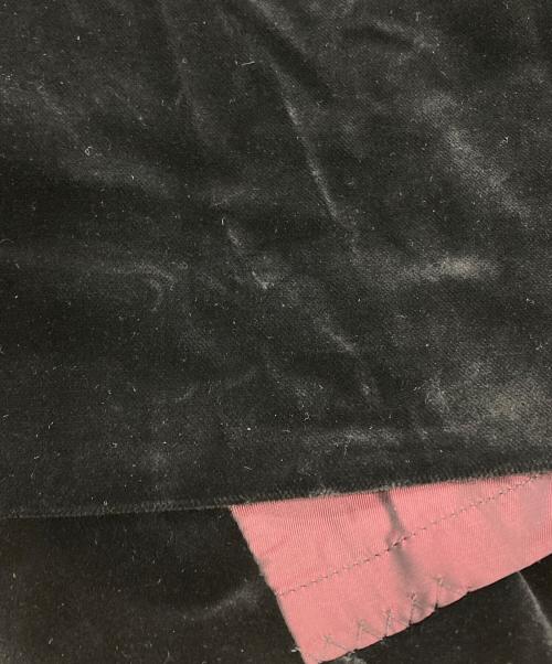 Yves Saint Laurent（イヴサンローラン）Yves Saint Laurent (イヴサンローラン) ベロアセットアップ ブラック サイズ:Mの古着・服飾アイテム