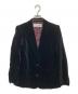 Yves Saint Laurent (イヴサンローラン) ベロアセットアップ ブラック サイズ:M：12000円
