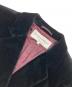 中古・古着 Yves Saint Laurent (イヴサンローラン) ベロアセットアップ ブラック サイズ:M：12000円