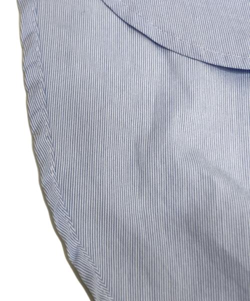 LOEWE（ロエベ）LOEWE (ロエベ) バイカラーシャツ スカイブルー×ホワイト サイズ:Lの古着・服飾アイテム