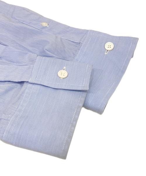 LOEWE（ロエベ）LOEWE (ロエベ) バイカラーシャツ スカイブルー×ホワイト サイズ:Lの古着・服飾アイテム