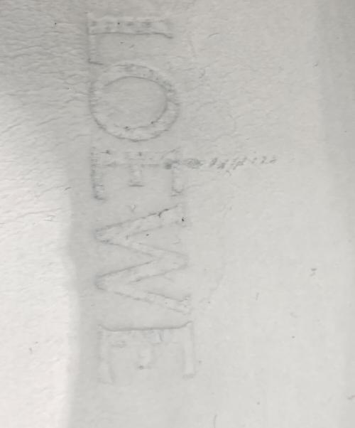 LOEWE（ロエベ）LOEWE (ロエベ) ローカットスニーカー ホワイト サイズ:41の古着・服飾アイテム