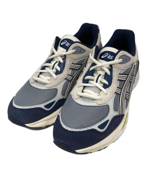 asics（アシックス）asics (アシックス) GEL-NYC 2.0 スニーカー ホワイト×ネイビー サイズ:28.5㎝の古着・服飾アイテム
