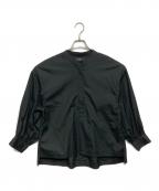 SINMEシンメ）の古着「BIG SILHOUETTE SHIRT」｜ブラック